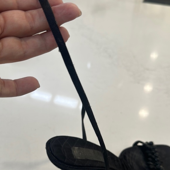 Gucci Black Heeled Sandals with Stiletto Heel - Picture 8 of 10